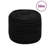 Walplus Work Rope Black 10 mm 50 M Polyester