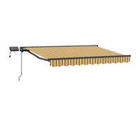 Walplus Yellow, Grey And Anthracite 3 X 2.5 M Polyester With Pu Coating