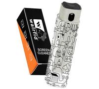 walrfid Laptop Screen Cleaner, Car Screen Cleaner Spray and Wipe, Phone Cleaning Kit for Electronic Computer, iPad, iPhone, MacBook, TV, Monitor, Tablet, Car Display, with Black Graffiti Case - Cream
