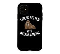Walrus Apparel - Funny Amazing Walruses Lover Design Case for iPhone 11