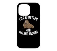 Walrus Apparel - Funny Amazing Walruses Lover Design Case for iPhone 14 Pro Max
