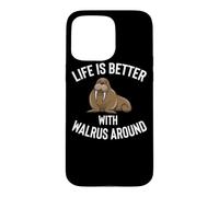 Walrus Apparel - Funny Amazing Walruses Lover Design Case for iPhone 15 Pro Max