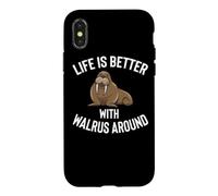 Walrus Apparel - Funny Amazing Walruses Lover Design Case for iPhone X/XS