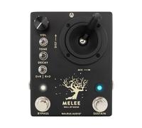 Walrus Audio Melee Wall of Noise Reverb and Distortion Guitar Effect Pedal - Black - Model 900-1069BK