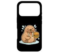 Walrus Burger Drool Cartoon Case for iPhone 17 Pro