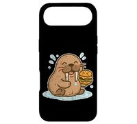 Walrus Burger Drool Cartoon Case for iPhone Air
