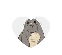 Walrus Car Air Fresheners 6 Pcs, Funny Hanging Car Air Fresheners Cute Long Lasting Scented Mirror Hanging Decoration Ornaments Gift Interior Decor Accessories For Men Women