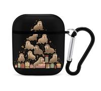 Walrus Christmas Ornament Tree Novelty Earphone Case Cover Compatible for AirPods 1&2 Headphone Earbuds Cases