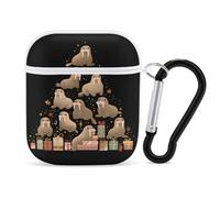 Walrus Christmas Ornament Tree Novelty Earphone Case Cover Compatible for AirPods 1&2 Headphone Earbuds Cases