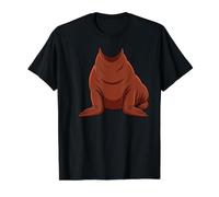 Walrus Costume Cartoon Marine Animal Graphic Design Value Graphic T-Shirt, Men, Black, M