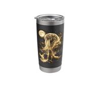 Walrus Howling at the Moon Meme Stainless Steel Insulated Tumbler
