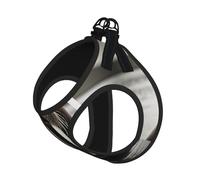 Walrus In The Sea Print Adjustable Reflective Harness Leash Set For Cats, Dogs And Small Pets, Soft Breathable Mesh Walking Vest With Escape-Proof Lead