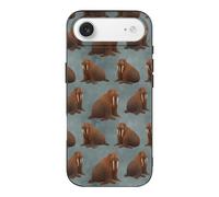 Walrus Pattern Lightweight Phone Cases Compatible with iPhone 17/17 Air/17 Pro/17 Pro Max Protective Covers
