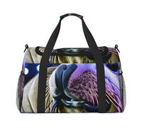 Walrus Print Travel Hand Travel Bag Weekender Overnight Carry On Tote Foldable Crossbody Bag