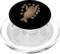 Walrus Sushi Retro Vintage Animal Lover PopSockets PopGrip for MagSafe
