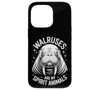 Walruses Spirit Animals Funny Walrus Case for iPhone 13 Pro