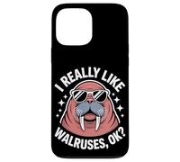 Walruses Spirit Animals Funny Walrus Case for iPhone 13 Pro Max