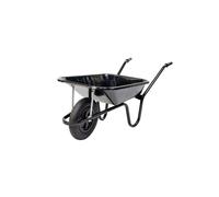 Walsall Contractor Black 85Ltr Wheelbarrow with Pneumatic Tyre Contractor Black 85Ltr Wheelbarrow with Pneumatic Tyre