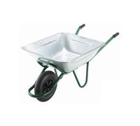 Walsall Smithfield Galvanised Wheelbarrow - 175 Ltr / 100kg - With Pneumatic Wheel