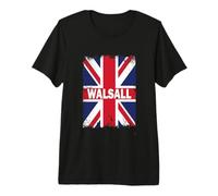 Walsall - Vintage Union Jack British Flag Premium T-Shirt