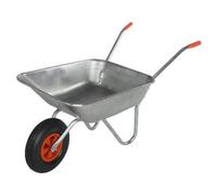 Walsall Wheelbarrows Diy Garden Galvanized Wheelbarrow (Puncture Proof Wheel)