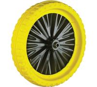 Walsall Wheelbarrows Universal Puncture Proof Wheelbarrow Wheel - Yellow