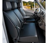 Walser 11496 Car Seat Covers for Front Single and Double Bench Seats for Sprinter, Crafter, Sprinter