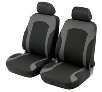 WALSER Corso ZIPP IT Seat cover 11852 silver, black Polyester Front VOLKSWAGEN: Golf 7, Polo V Hatchback, GOLF 6, FORD: Focus Mk4 Hatchback, FIESTA 5