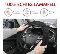 Walser 19567 lambskin steering wheel cover