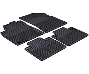 Walser 28017 Car Rubber Mat Easyfit Generation 2 4-Piece, Car Floor Mats