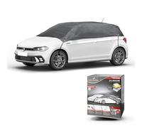 WALSER All Weather Car Cover - 100% Weatherproof & Waterproof, Half Garage Size M, Grey