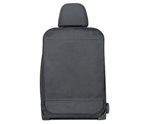 Walser Backrest Protector XL, Foot Protection Car, Robust Car Seat Protector for the Back, Rear Seat Protector 66 x 45 cm, Black