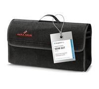 Walser Car Organiser Toolbag Size L, Boot Organiser, Car Gadget, Storage Box Car Organiser, Car Boot Organiser, Car Bag, Organiser Car, Car Accessories, 50 x 16 x 21 cm, Black
