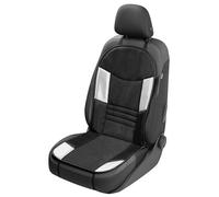 WALSER car seat cover Hunt, universal seat cover and protective pad, seat protector for cars and trucks, black