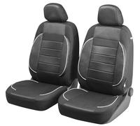 Walser Car Seat Cover Rover with Zip, 2 Front Seat Covers, Zipp-IT Car Seat Covers, Black