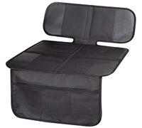 WALSER child seat underlay car Isofix compatible George Premium, 100% water-repellent, non-slip car seat protector child seat, underlay child seat car universal size grey/black