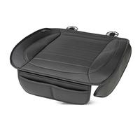 WALSER Fernando Car Seat Cover - Front Seat Protector, Art Leather Cushion for Driver's Seat, Black