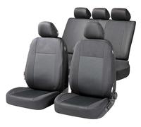 Walser Premium car seat covers Ardwell with zip-system, ZIPP-IT protective cover complet set for front seats & back seat black/grey 11869