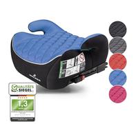WALSER Premium Children's Booster seat car ISOFIX, Child seat 125-150 cm, Child Booster seat car Andy Latest Standard 2024 ECE R 129 Black/Blue