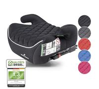 WALSER Premium Children's Booster seat car ISOFIX, Child seat 125-150 cm, Child Booster seat car Andy Latest Standard 2024 ECE R 129 Black