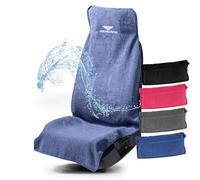 WALSER seat cover Multicover, universal car seat cover, washable car seat cover navy blue