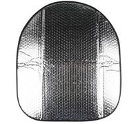 WALSER Thermal Steering Wheel Protection, Sun Protection Steering Wheel, Steering Wheel Cover Summer Steering Wheel Cover Heat Car Steering Wheel Heat Protection Car 50 x 44 cm Silver