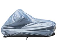 Walser XL Motorcycle Cover 246x127x105cm Silver Polyester Waterproof With Bag