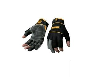 Walsh - Blyth DeWalt 3 Finger Framer Grip Gloves (Black/Yellow) - Size 9