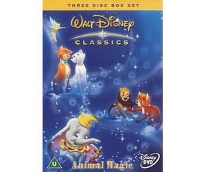 Walt Disney Classics - Animal Magic : The Fox And The Hound, Dumbo, The Aristocats [DVD]