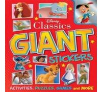 Walt Disney Disney Classics: Giant Stickers Paperback Book Walt Disney Multicolor