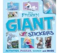 Walt Disney Disney Frozen: Giant Stickers Paperback Book Walt Disney Multicolor