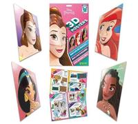 Walt Disney Disney Princess: 3D Posters Paperback Book Walt Disney Multicolor