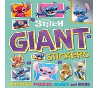 Walt Disney Disney Stitch: Giant Stickers Paperback Book Walt Disney Multicolor