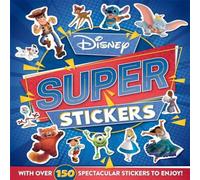 Walt Disney Disney: Super Stickers Paperback Book Walt Disney Multicolor